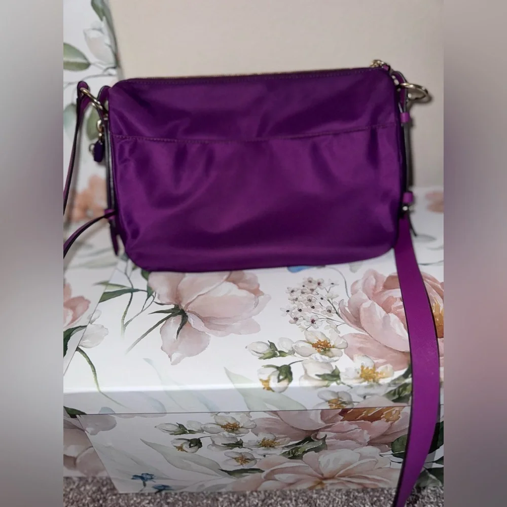 Henri Bendel Purple Crossbody Bag